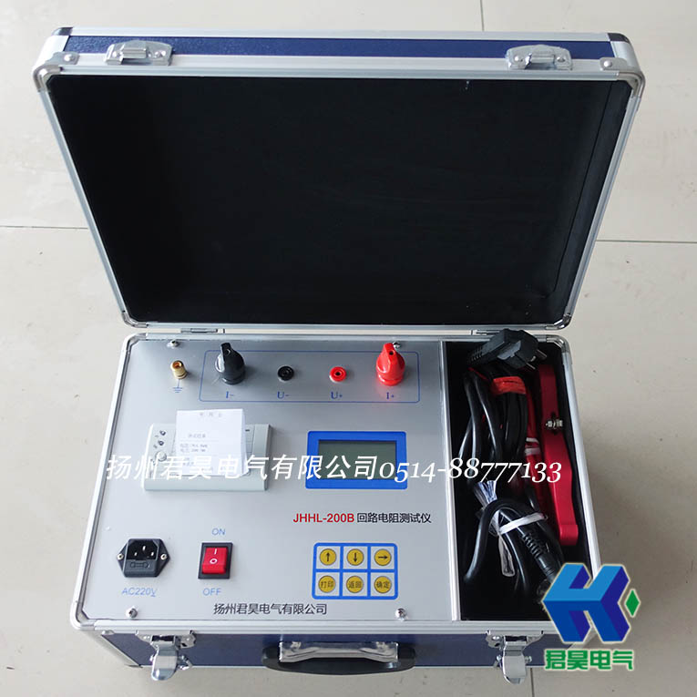 JHHL-200B開關回路電阻測試儀200A